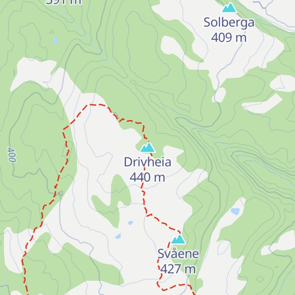 Map of Drivheia