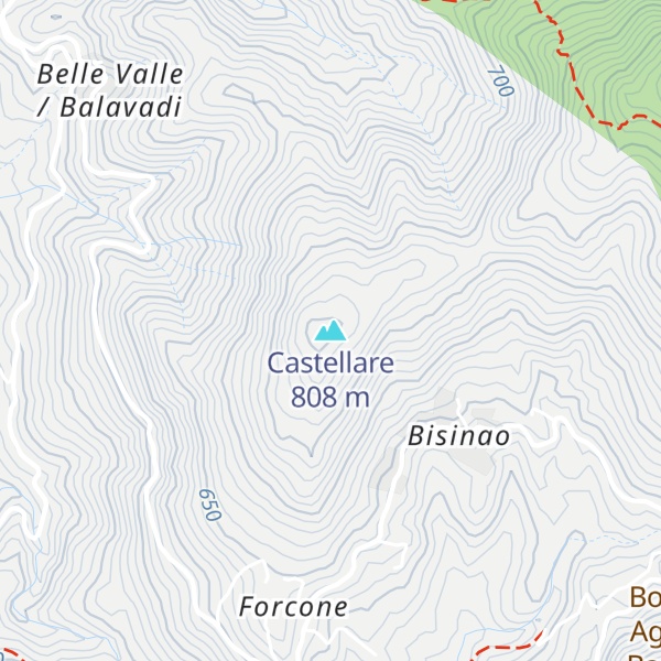Map of Castellare