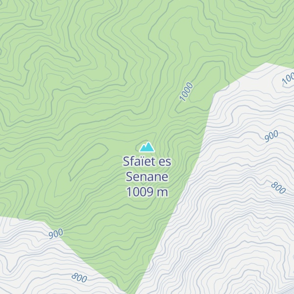 Map of Sfaïet es Senane