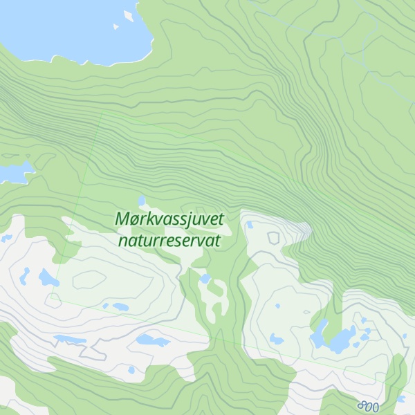 Map of Tjennheikøllen