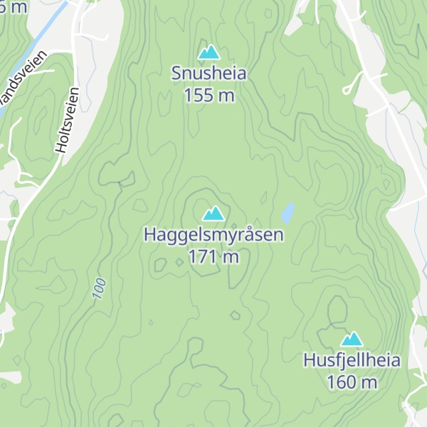 Map of Haggelsmyråsen
