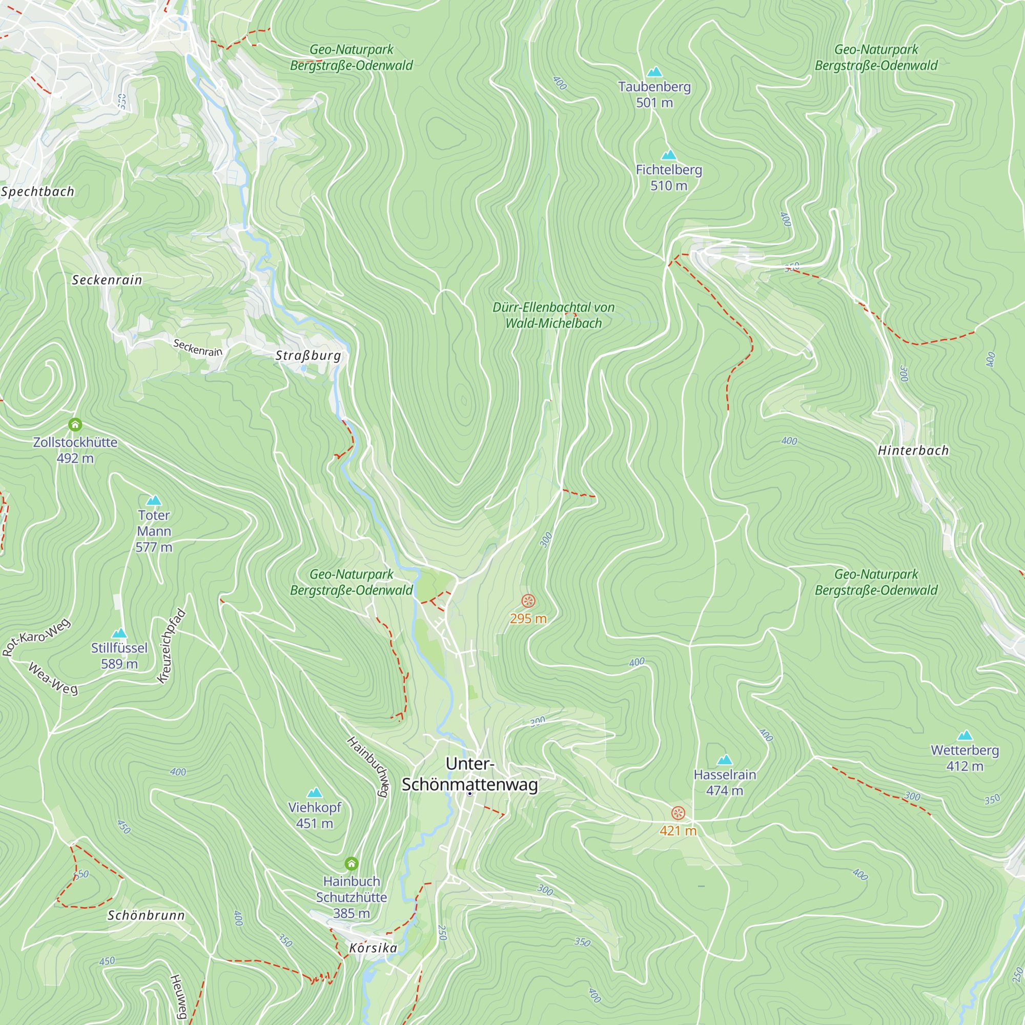 Schutzhütte map