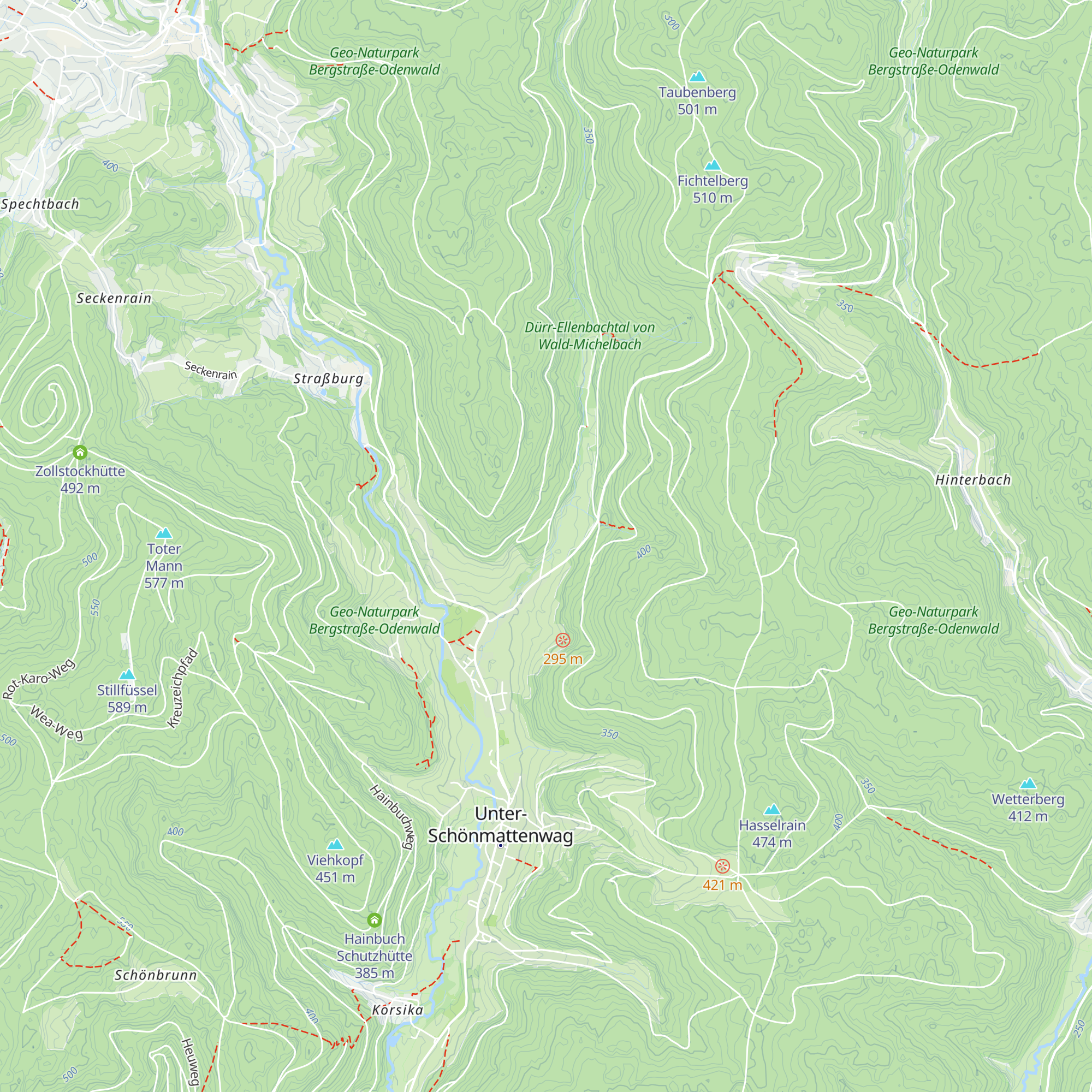 Schutzhütte map