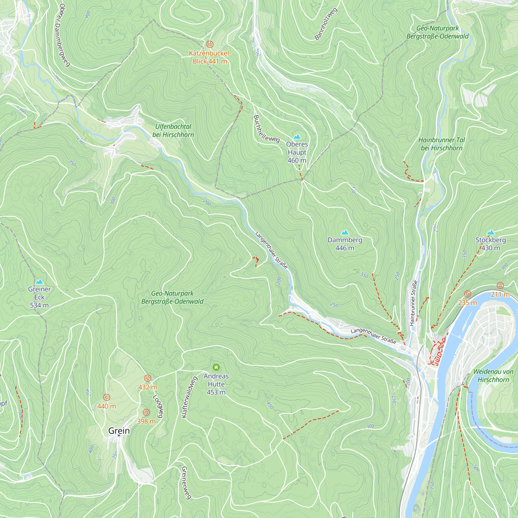 Waldbrudershütte map