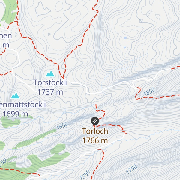 Map of Alpwirtschaft Tor