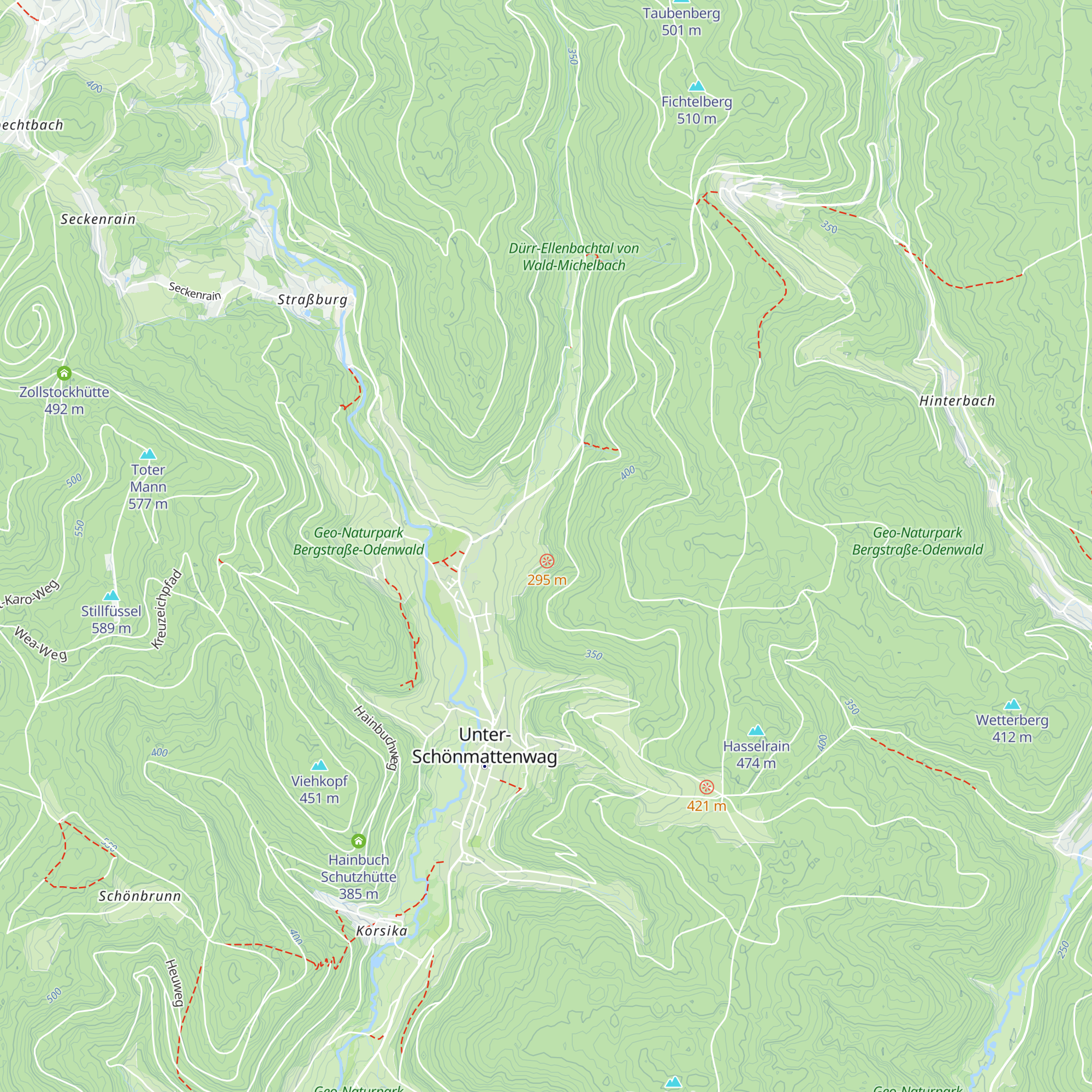 Schutzhütte map