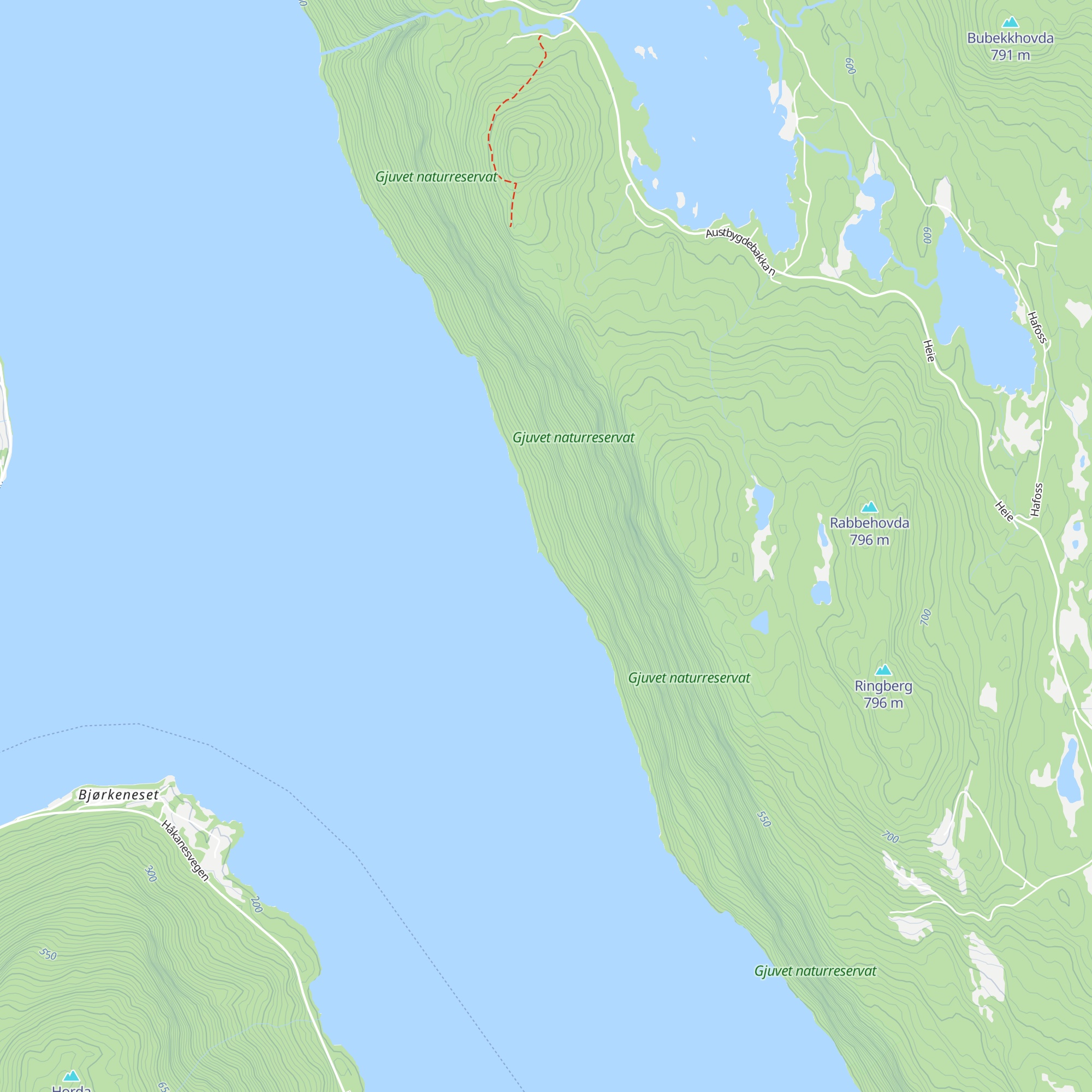 Prestodden map