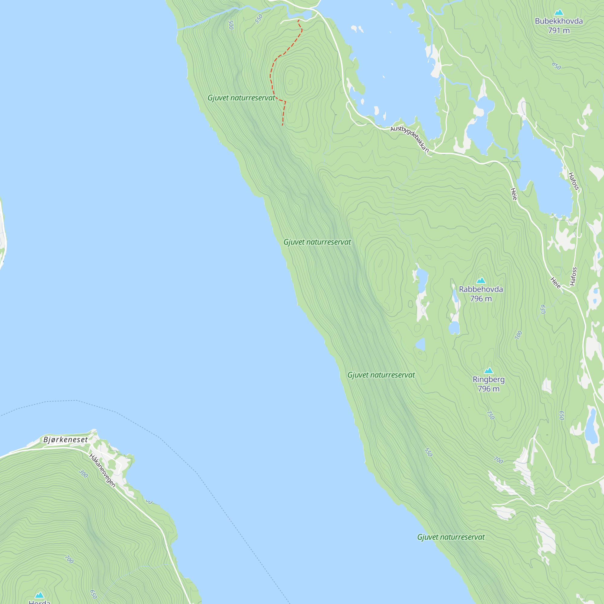 Prestodden map