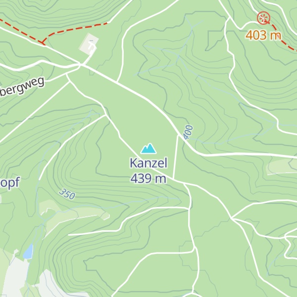 Map of Kanzel