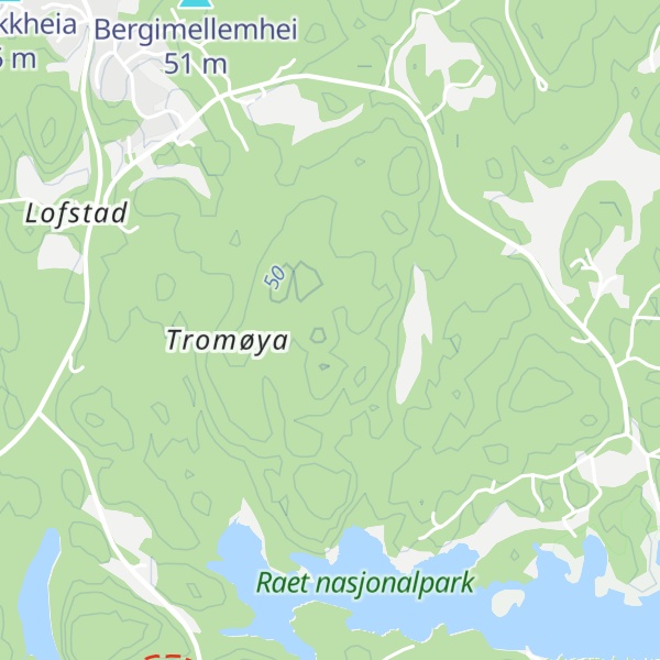 Map of Skipefjell
