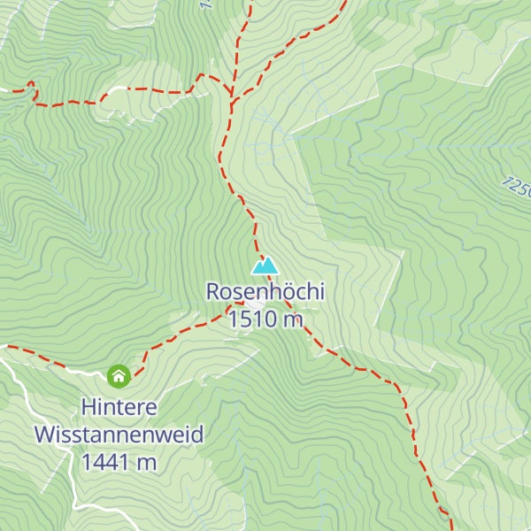 Map of Rosenhöchi