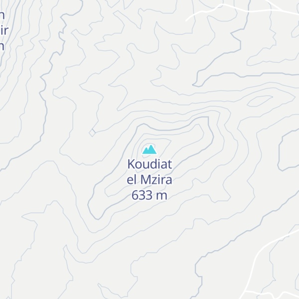 Map of Koudiat el Mzira