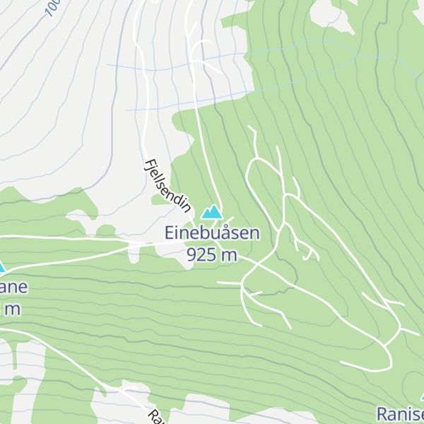 Map of Einebuåsen