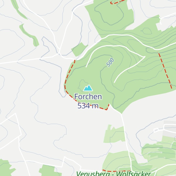 Map of Forchen