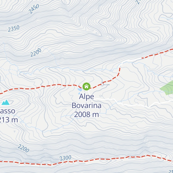 Map of Alpe Bovarina