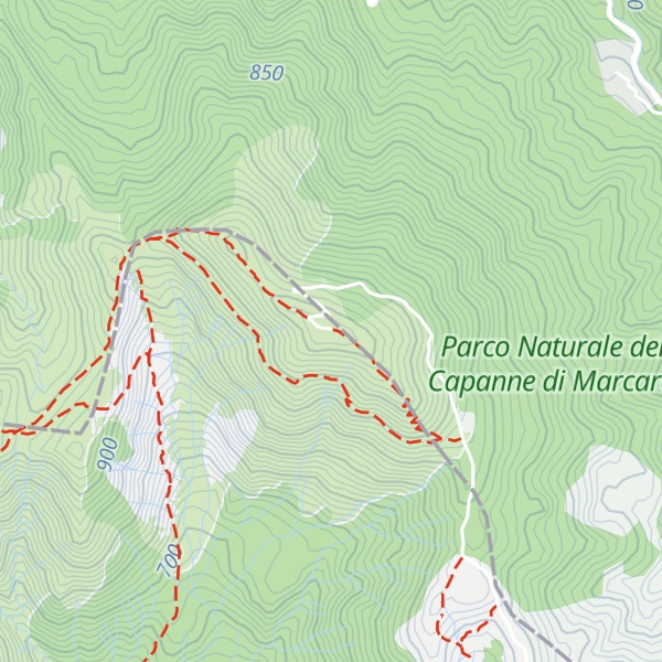 Map of Monte Leco