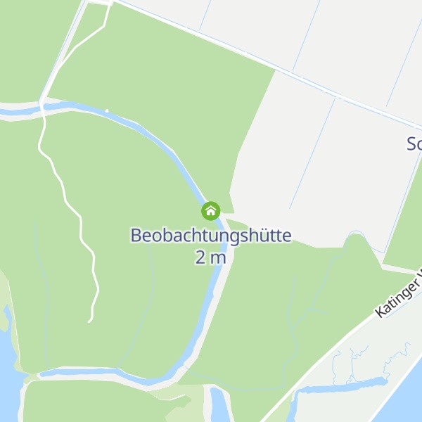 Map of Beobachtungshütte