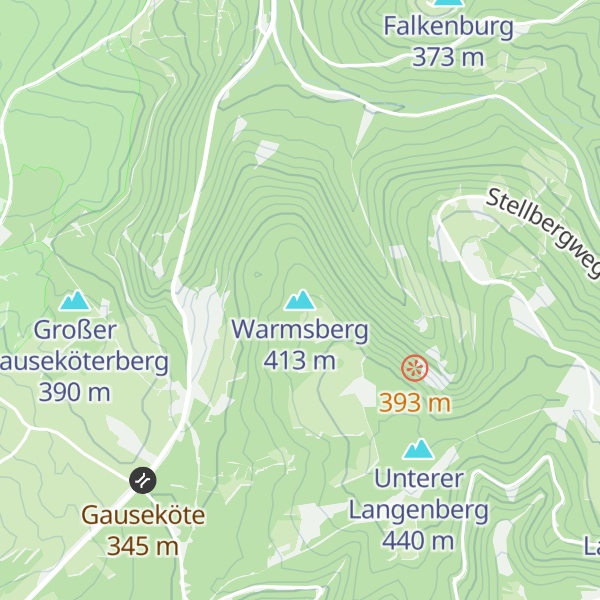 Map of Warmsberg