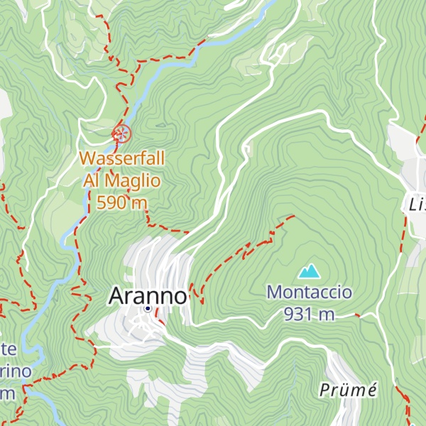 Map of Cappella della Beata Vergine di Caravaggio