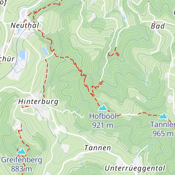 Map of Hohenegg
