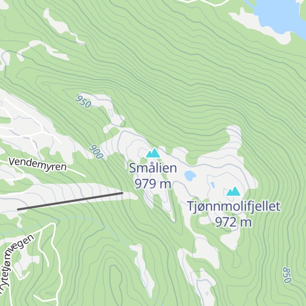 Map of Smålien