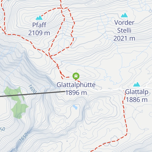 Map of Glattalphütte