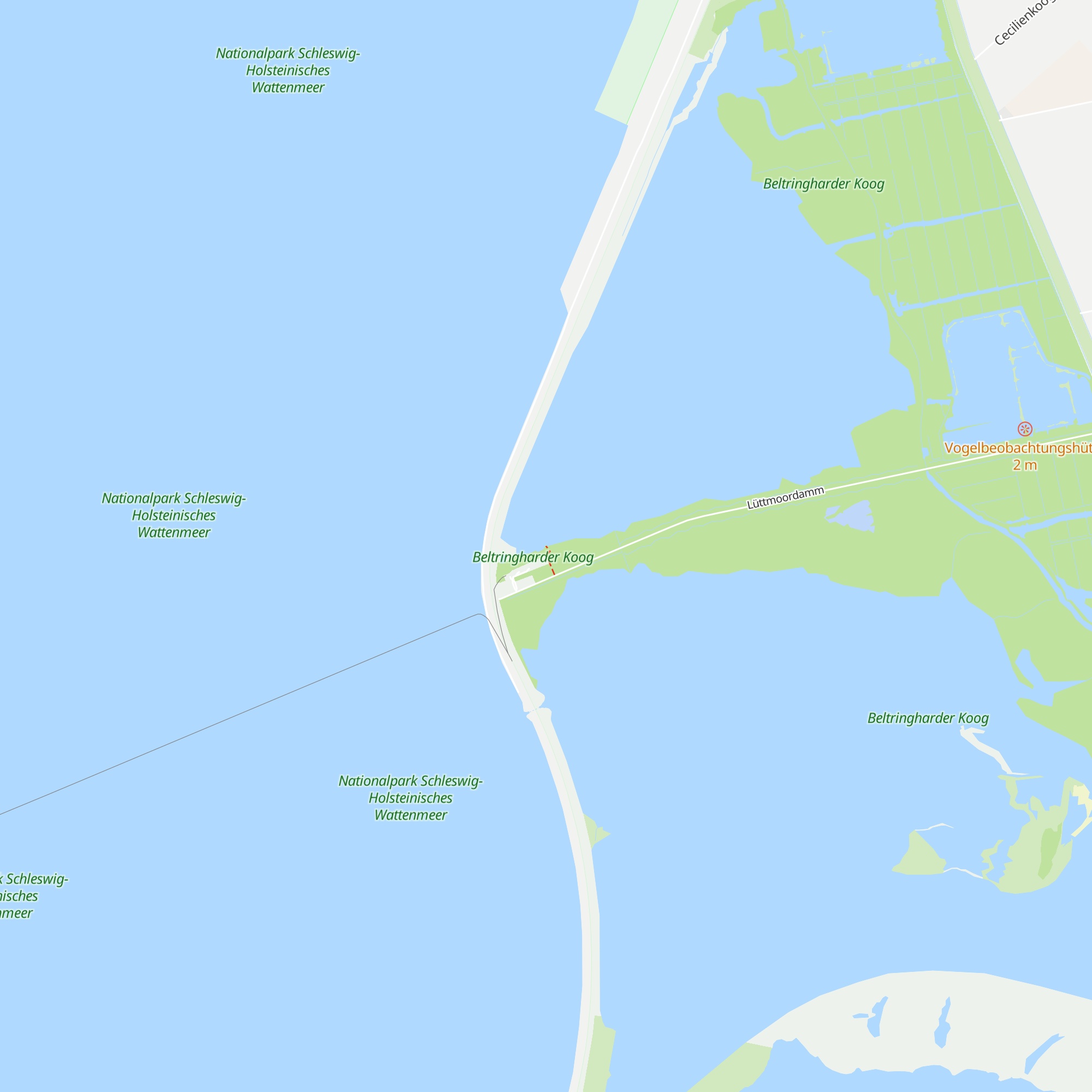 Vogelbeobachtungshütte map