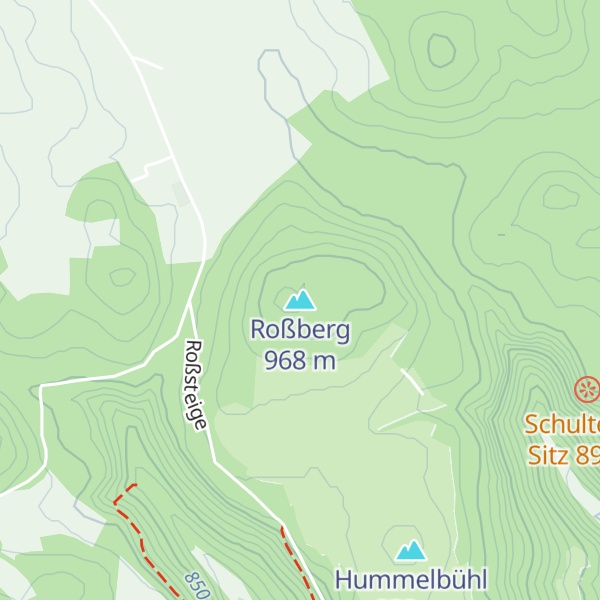 Map of Roßberg