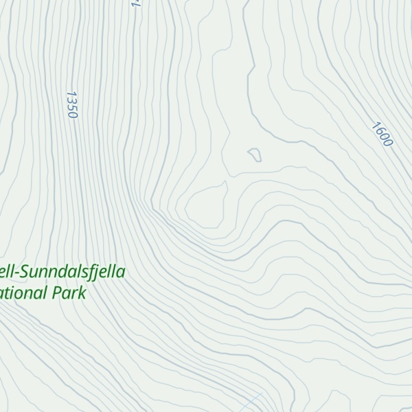 Map of Øvre Andershøe