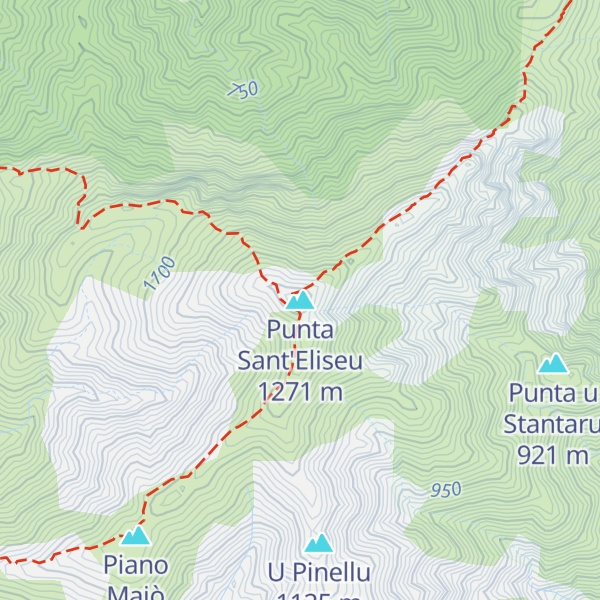 Map of Punta Sant'Eliseu