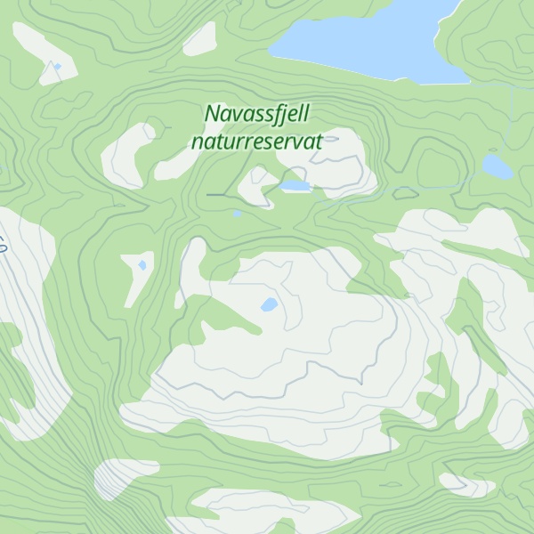 Map of Navassfjell