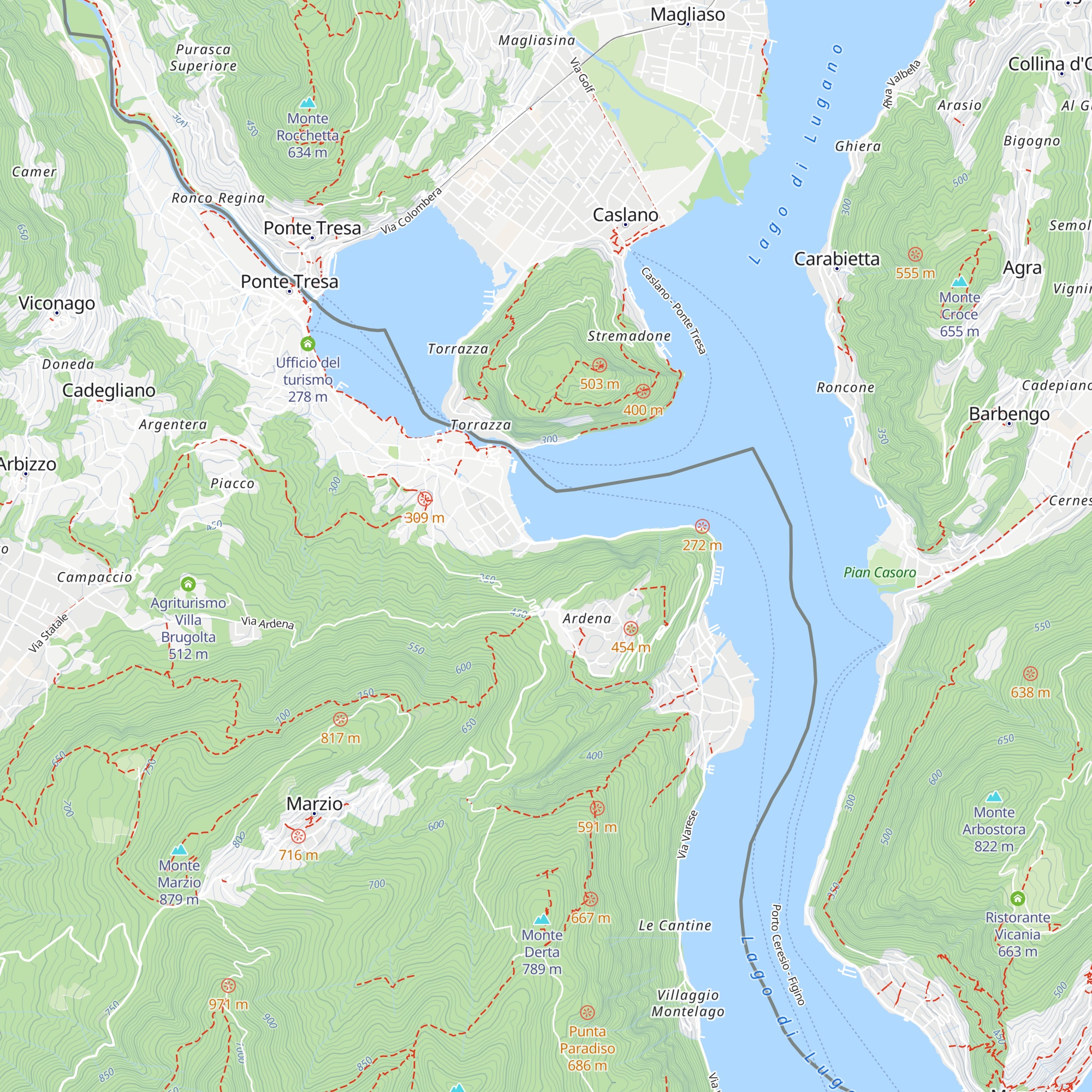 Grotto Bagat map