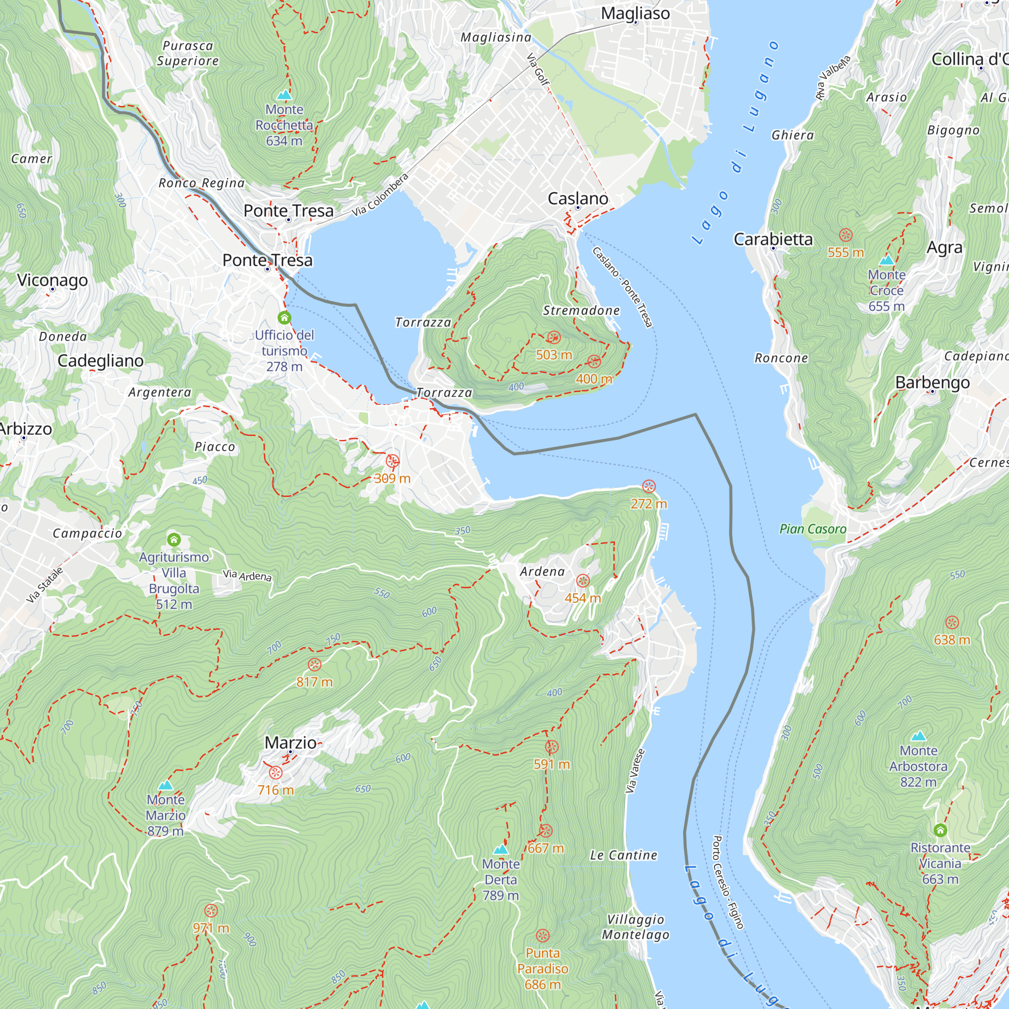 Grotto Bagat map