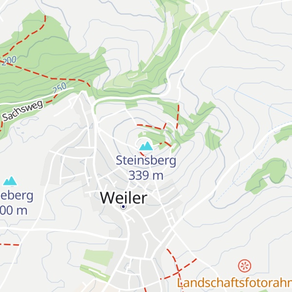 Map of Steinsberg