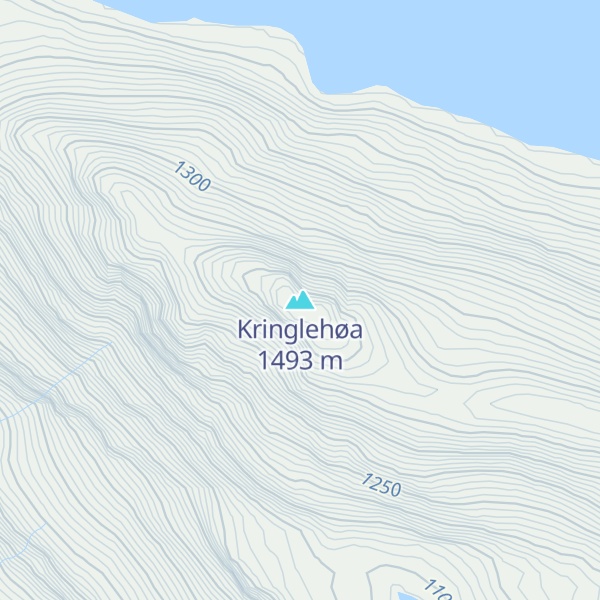 Map of Kringlehøa