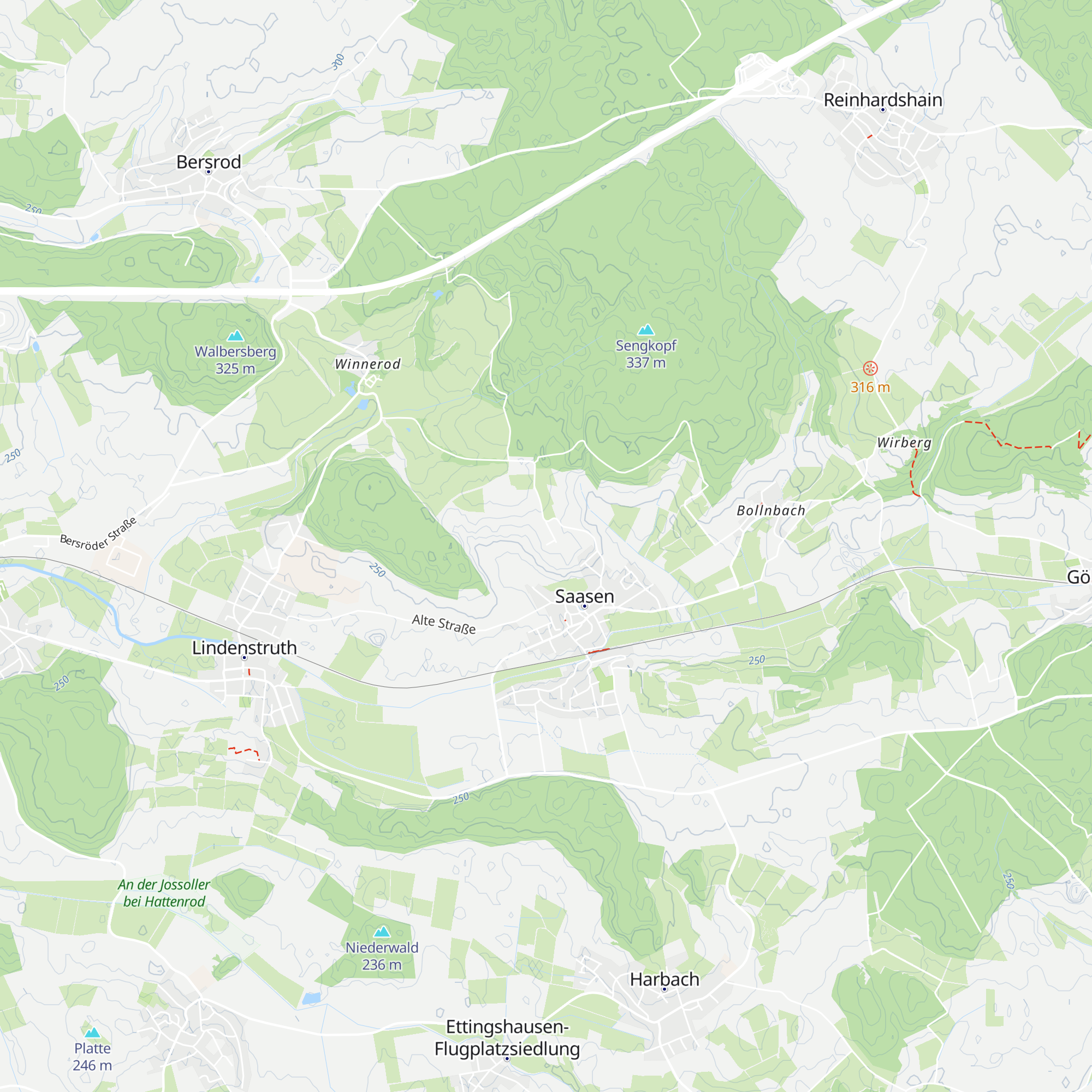 Grillhütte Saasen map