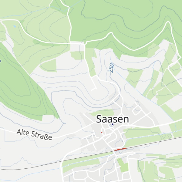 Map of Grillhütte Saasen