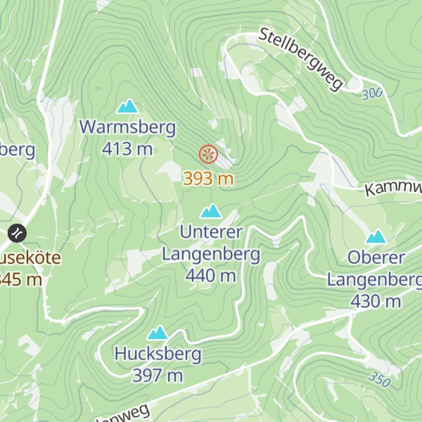 Map of Unterer Langenberg
