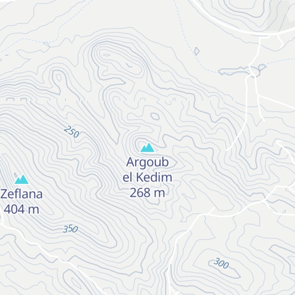 Map of Argoub el Kedim