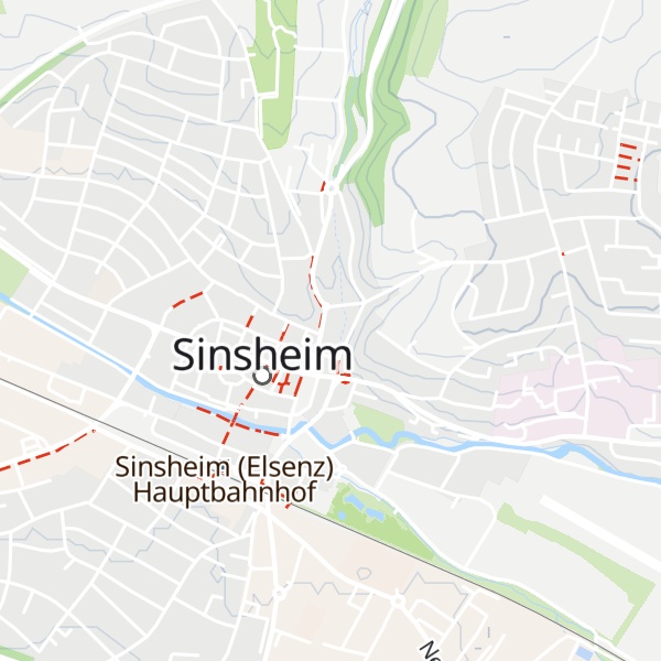 Map of Stadtverwaltung Sinsheim