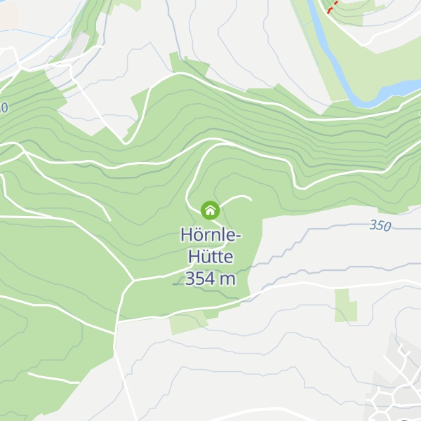 Map of Hörnle-Hütte