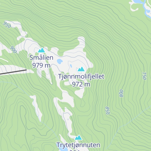 Map of Flugunfjellet