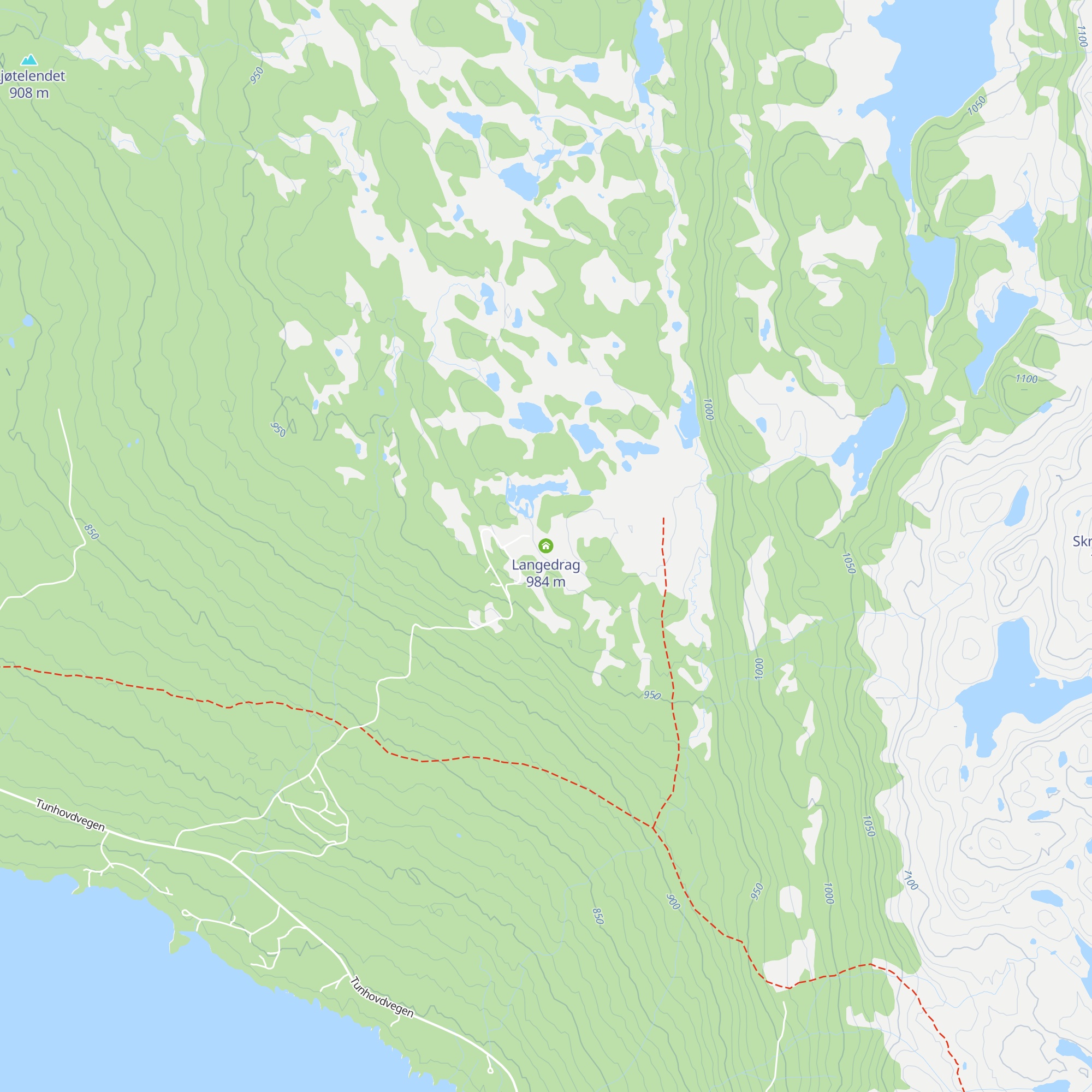 Langedrag map