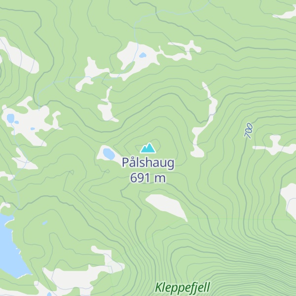 Map of Pålshaug