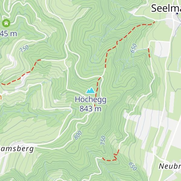Map of Höchegg