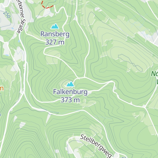 Map of Falkenburg Schutzhütte