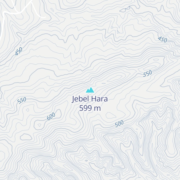 Map of Jebel Hara