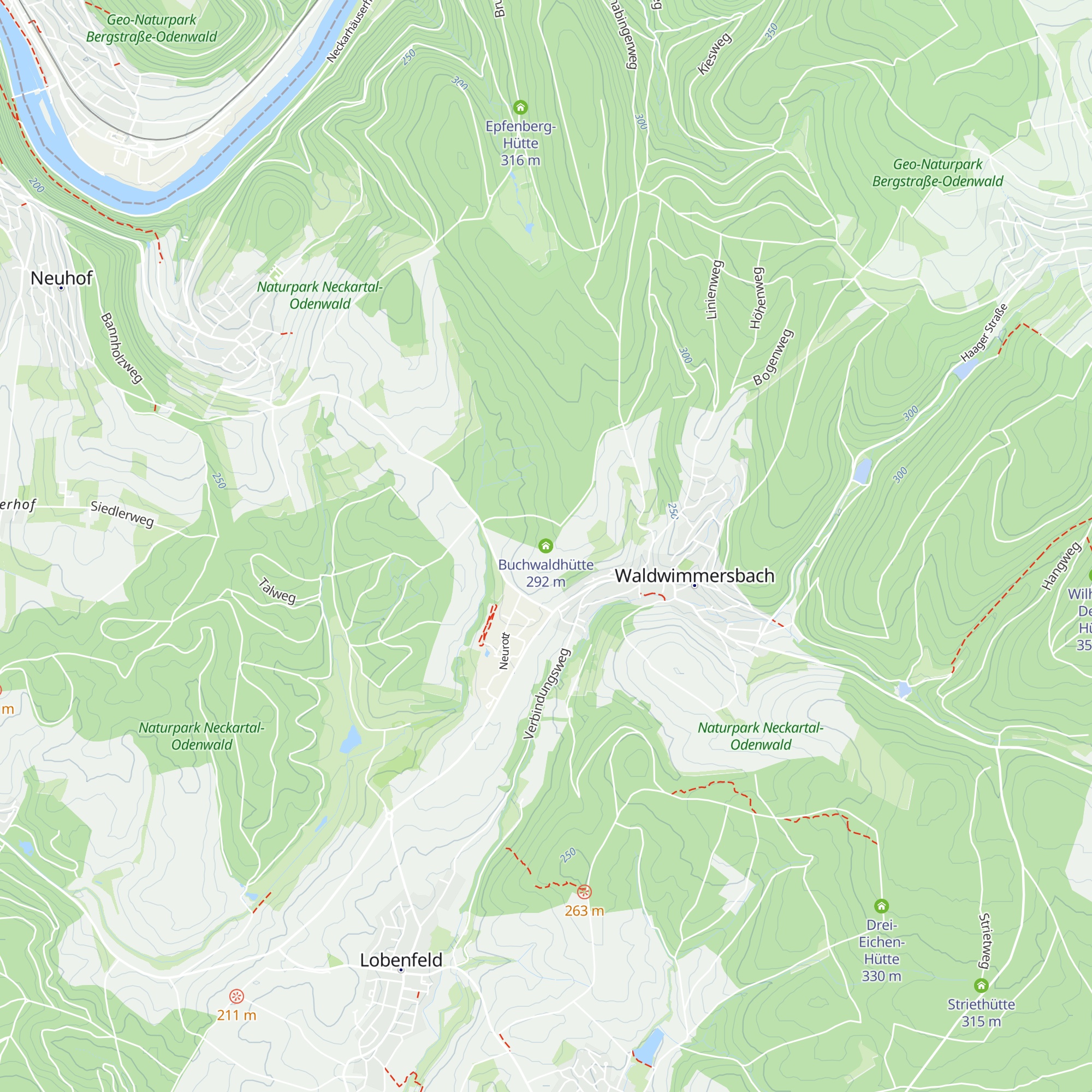 Buchwaldhütte map