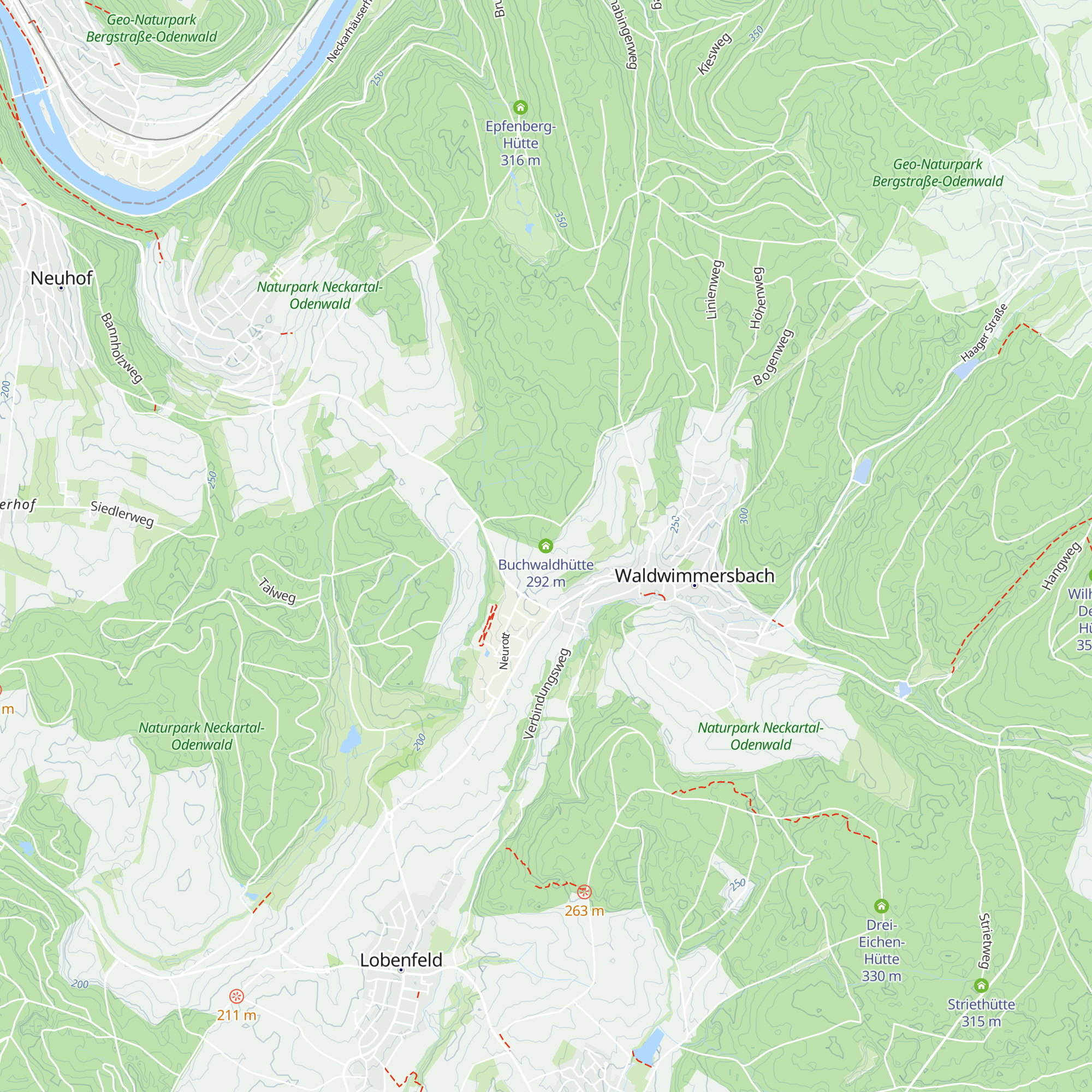 Buchwaldhütte map