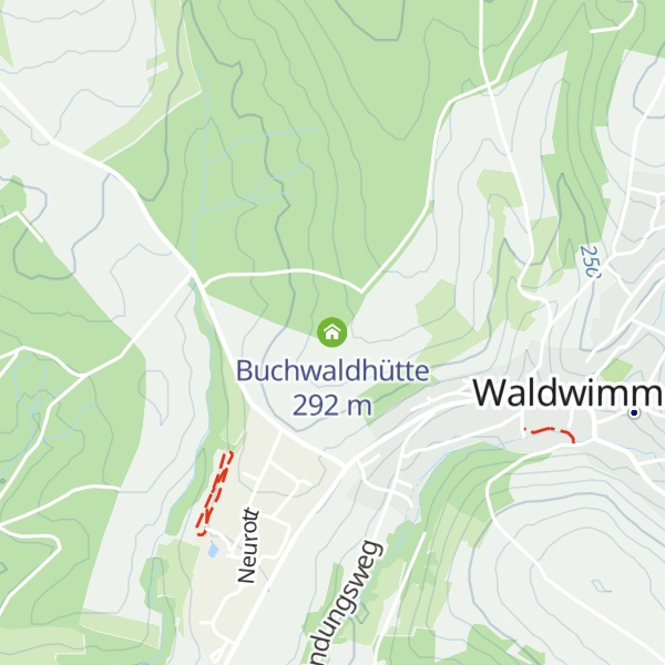 Map of Buchwaldhütte